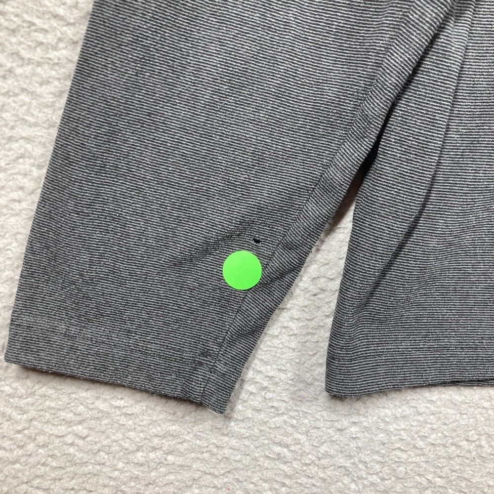 VTG  Stockton University Ospreys 1/4 Zip‎ Sweater Men's Small Dark Gray FLAWS - Picture 12 of 13